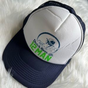 Dutch Bros 12th Man Seattle Seahawks Snapback Hat